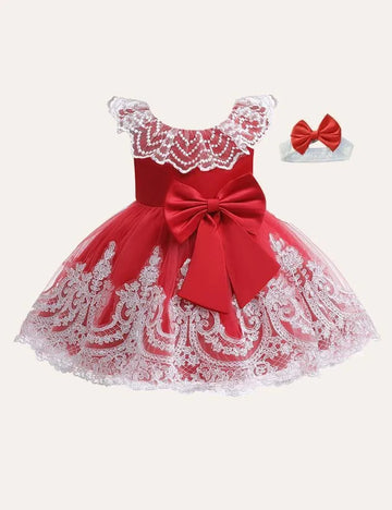 Bow Mesh Sleeveless Dress - Mini Taylor